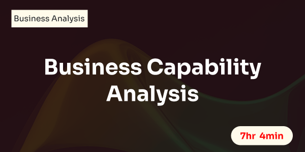Business Capability Analysis