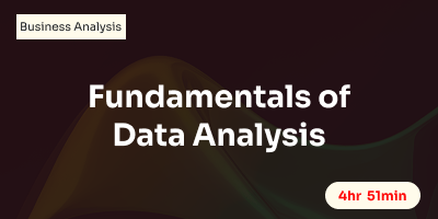 Fundamentals of Data Analysis