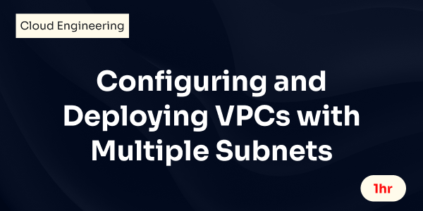Configuring and Deploying VPCs with Multiple Subnets