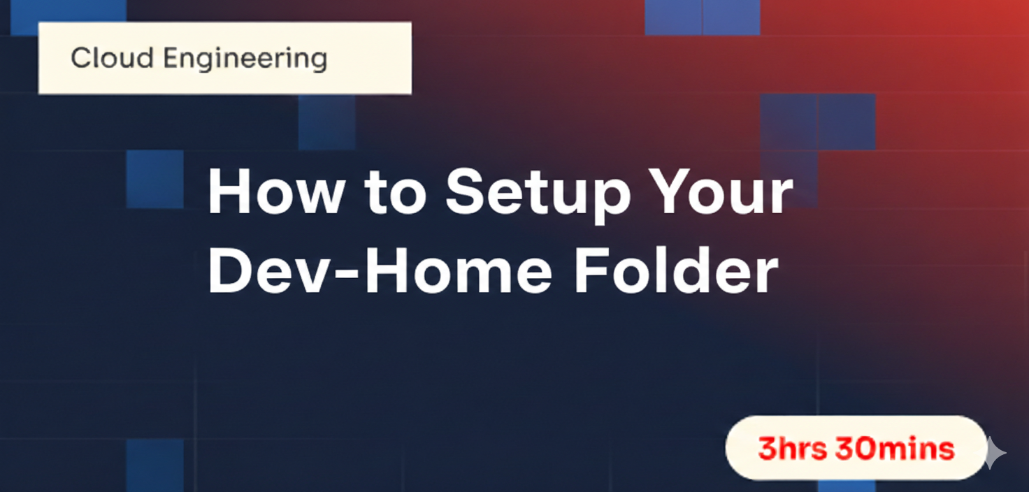 How to Setup Your Dev-Home Folder