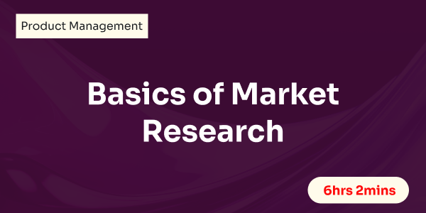 Basics of Market Research