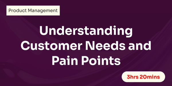 Understanding Customer Needs and Pain Points